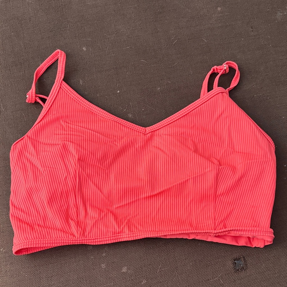 Kortni Jeane Coral Swim Top
